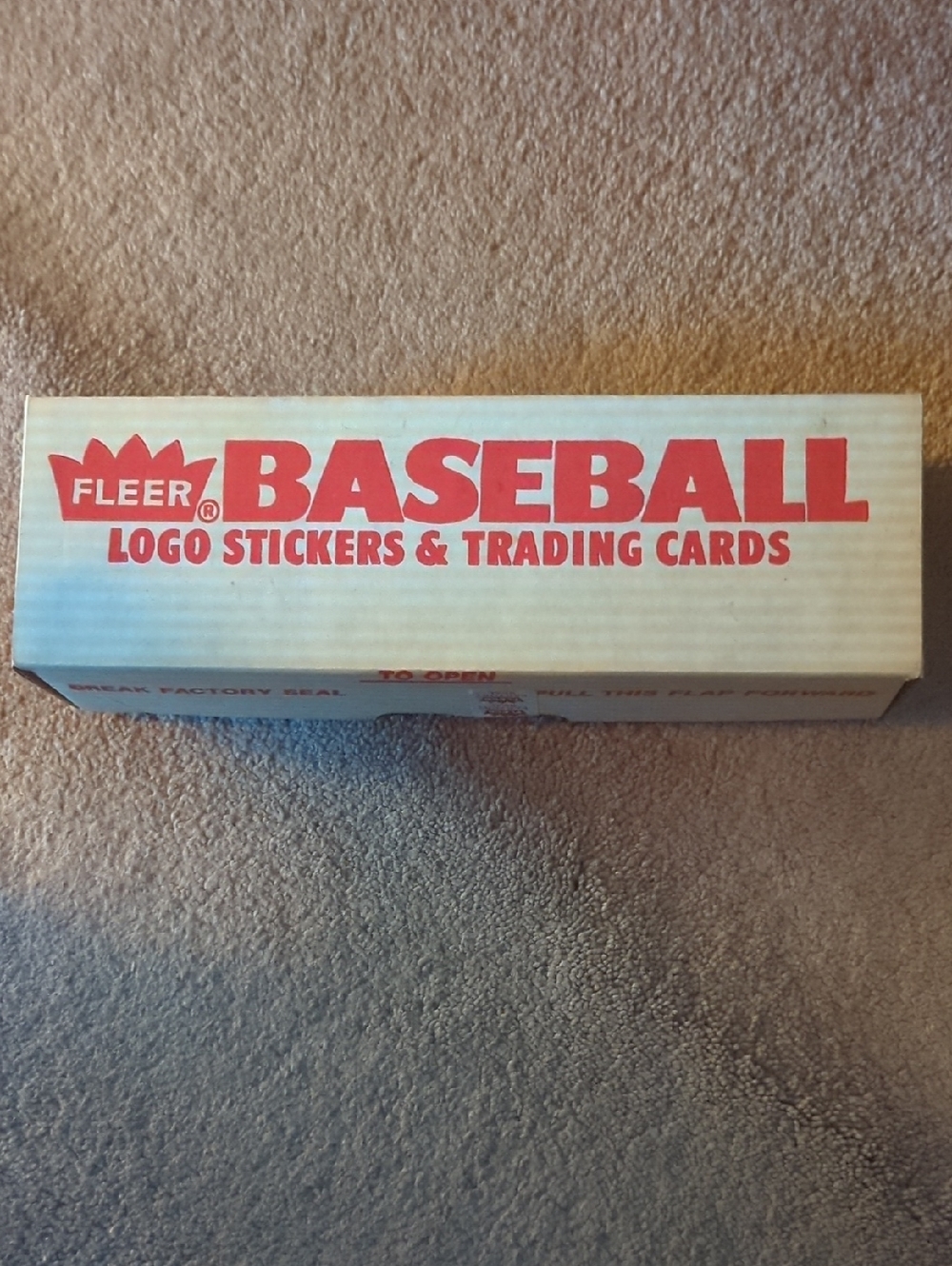 1989 FLEER BASEBALL Complete Set New Sealed SALE